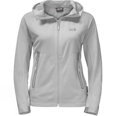 Chaquetas Jack Wolfskin ExoLight Dynamic Hooded Mujer Gris - Chile SJP172580